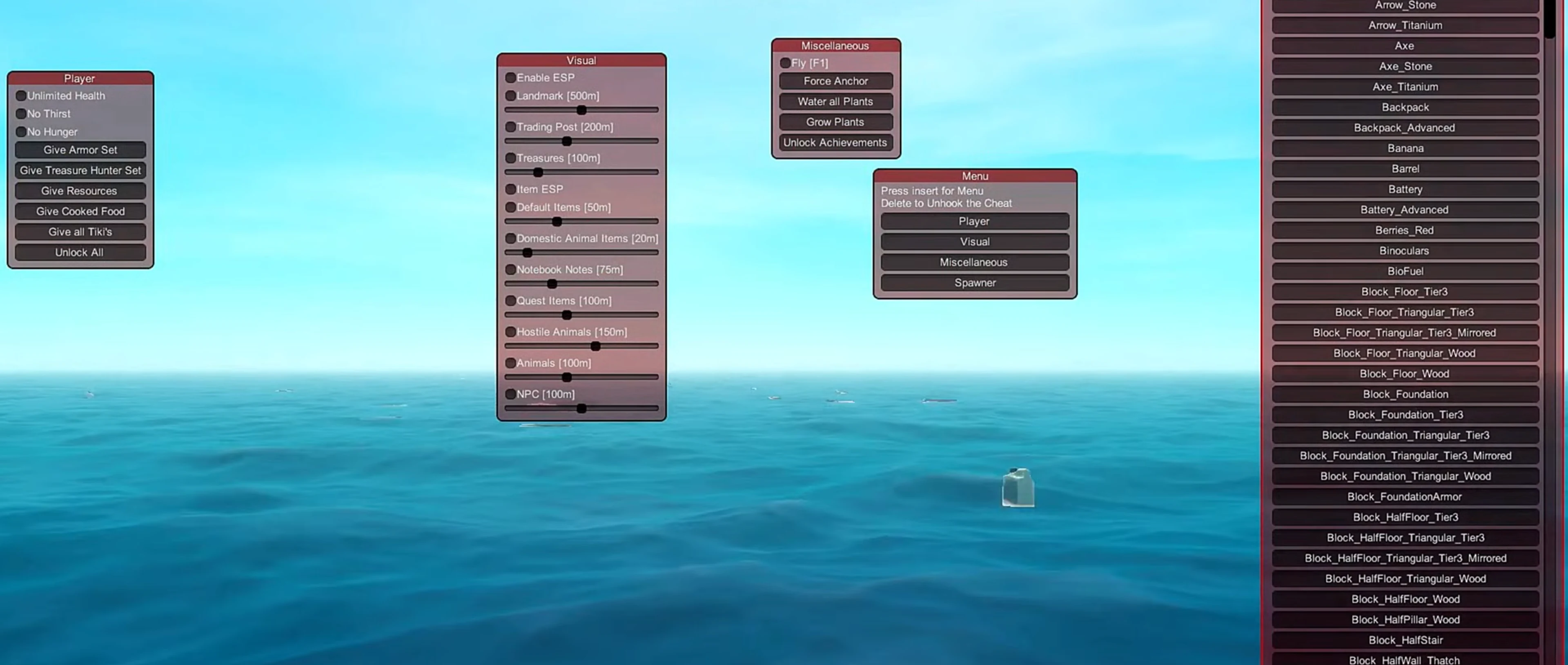 Overview of Raft Cheats ESP soft aim and radar tools for 2026